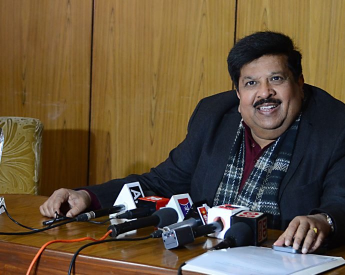 JAIPUR: नगरीय निकायों एवं पंचायतीराज संस्थाओं में रिक्त पदों पर जनवरी में होंगे उपचुनाव, आयोग की प्राथमिकता रिक्त पदों पर अविलम्ब चुनाव – राज्य चुनाव आयुक्त, ‘इलेक्शन कमिश्नर ऑफ द ईयर’ का सम्मान सामूहिक प्रयासों का परिणाम- डॉ.गुप्ता JAIPUR: नगरीय निकायों एवं पंचायतीराज संस्थाओं में रिक्त पदों पर जनवरी में होंगे उपचुनाव, आयोग की प्राथमिकता रिक्त पदों पर अविलम्ब चुनाव – राज्य चुनाव आयुक्त, ‘इलेक्शन कमिश्नर ऑफ द ईयर’ का सम्मान सामूहिक प्रयासों का परिणाम- डॉ.गुप्ता