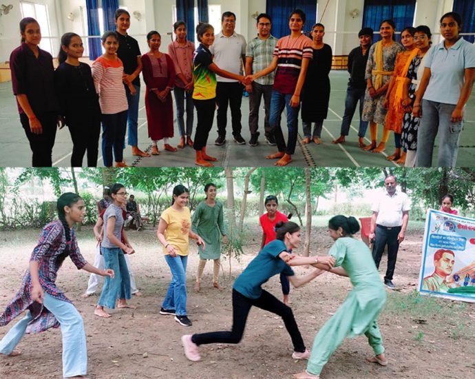 KOTPUTLI-BEHROR: खेल प्रतियोगिताओं में विद्यार्थियों ने किया हुनर का प्रदर्शन KOTPUTLI-BEHROR: खेल प्रतियोगिताओं में विद्यार्थियों ने किया हुनर का प्रदर्शन