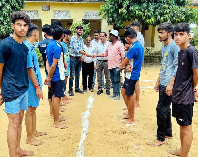 KOTPUTLI-BEHROR: कृषि महाविद्यालय में खेल सप्ताह का आगाज KOTPUTLI-BEHROR: कृषि महाविद्यालय में खेल सप्ताह का आगाज