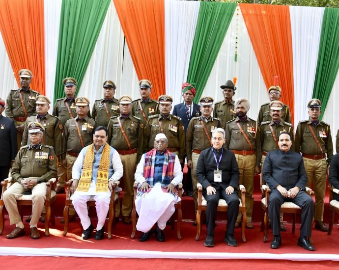 JAIPUR: गणतंत्र दिवस पर उदयपुर में एट होम आयोजित JAIPUR: गणतंत्र दिवस पर उदयपुर में एट होम आयोजित