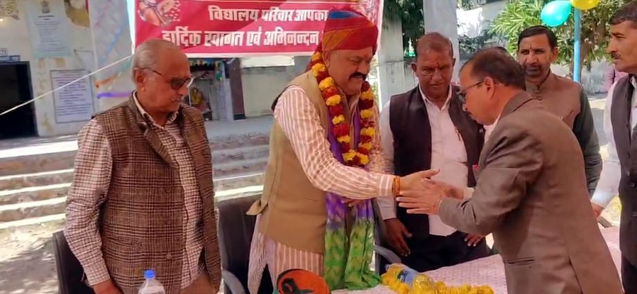 KOTPUTLI-BEHROR: शिक्षा में कभी नहीं आएगी धन की कमी: पटेल