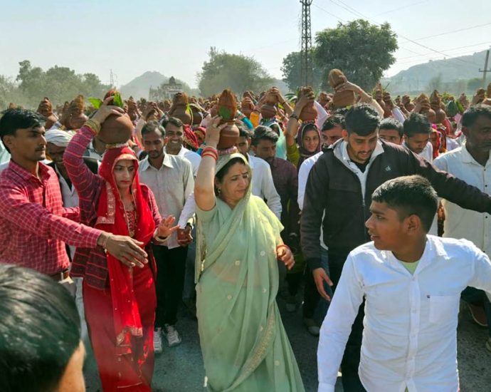 KOTPUTLI-BEHROR: आज उमड़ेगा जन सैलाब, निकली विशाल कलश यात्रा