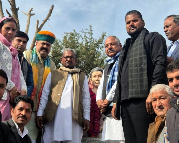 KOTPUTLI-BEHROR: धूमधाम से मनाई माता सावित्री बाई फूले की जयंती KOTPUTLI-BEHROR: धूमधाम से मनाई माता सावित्री बाई फूले की जयंती