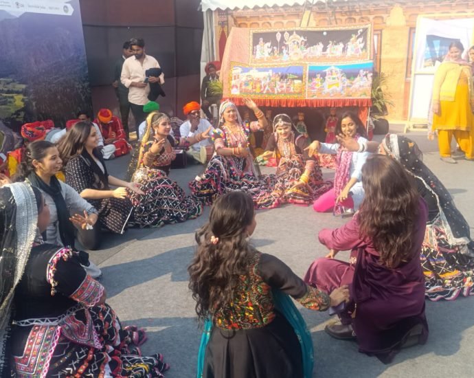 JAIPUR: भारत पर्व पर छाया राजस्थान कला संस्कृति का रंग JAIPUR: भारत पर्व पर छाया राजस्थान कला संस्कृति का रंग