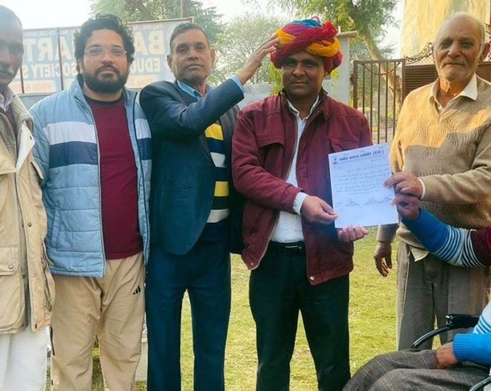 KOTPUTLI-BEHROR: एडवोकेट मनोज खांडा बने विधिक सलाहकार KOTPUTLI-BEHROR: एडवोकेट मनोज खांडा बने विधिक सलाहकार