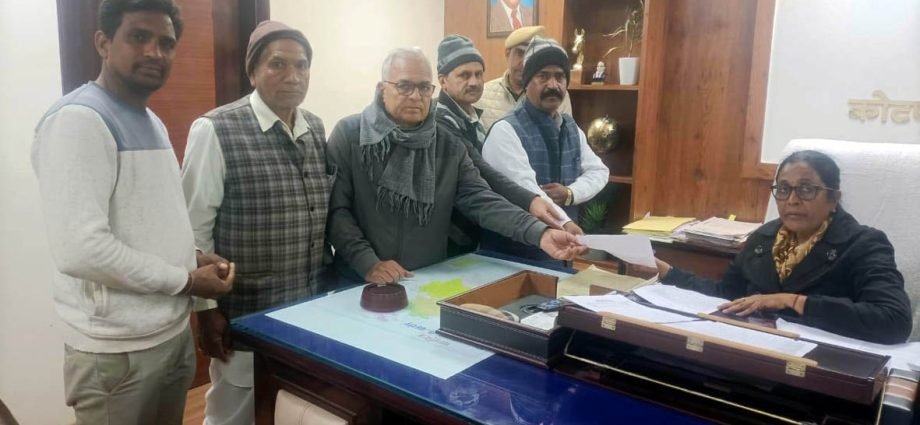 KOTPUTLI-BEHROR: कोटपूतली में अंडरपास की मांग, कलेक्टर को ज्ञापन