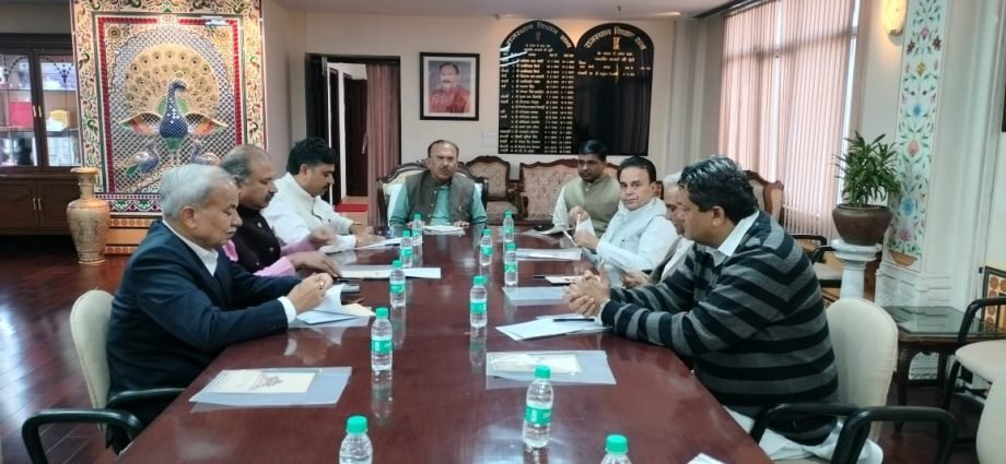 JAIPUR: विधान सभा अध्यक्ष की पहल पर सदन में गतिरोध समाप्ति पर बनी सहमति JAIPUR: विधान सभा अध्यक्ष की पहल पर सदन में गतिरोध समाप्ति पर बनी सहमति