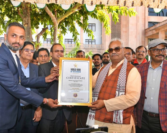 JAIPUR: सूर्य नमस्कार में फिर सिरमौर बना राजस्थान JAIPUR: सूर्य नमस्कार में फिर सिरमौर बना राजस्थान