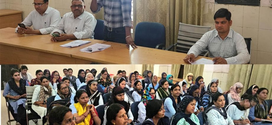 KOTPUTLI-BEHROR: एएनएम को प्रशिक्षण, सशक्त पंचायत निर्माण पर जोर KOTPUTLI-BEHROR: एएनएम को प्रशिक्षण, सशक्त पंचायत निर्माण पर जोर