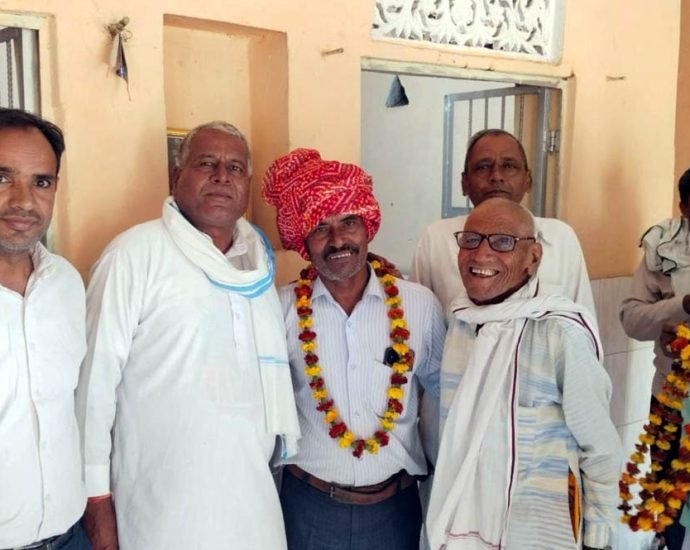 KOTPUTLI-BEHROR: नानगराम सैन को चुना सैन जयंती का अध्यक्ष KOTPUTLI-BEHROR: नानगराम सैन को चुना सैन जयंती का अध्यक्ष