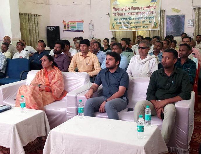KOTPUTLI-BEHROR: दूसरे दिन जिला स्तरीय किसान सम्मेलन आयोजित KOTPUTLI-BEHROR: दूसरे दिन जिला स्तरीय किसान सम्मेलन आयोजित