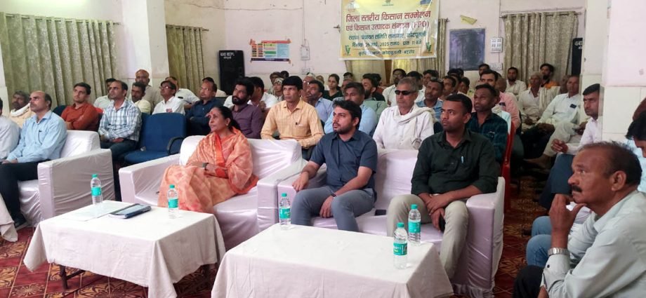 KOTPUTLI-BEHROR: दूसरे दिन जिला स्तरीय किसान सम्मेलन आयोजित KOTPUTLI-BEHROR: दूसरे दिन जिला स्तरीय किसान सम्मेलन आयोजित