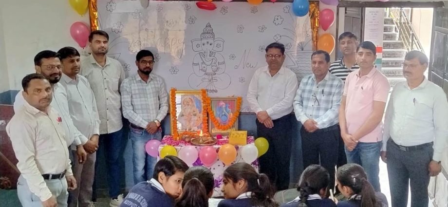 KOTPUTLI-BEHROR: धूमधाम से मनाया नव संवत्सर व प्रवेशोत्सव KOTPUTLI-BEHROR: धूमधाम से मनाया नव संवत्सर व प्रवेशोत्सव