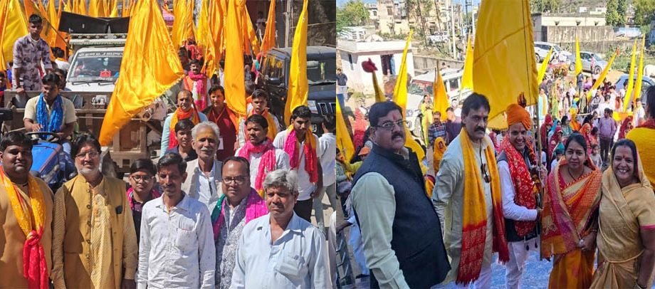 KOTPUTLI-BEHROR: नाचते व जयकारे लगाते रवाना हुए खाटू धाम के पदयात्री KOTPUTLI-BEHROR: नाचते व जयकारे लगाते रवाना हुए खाटू धाम के पदयात्री