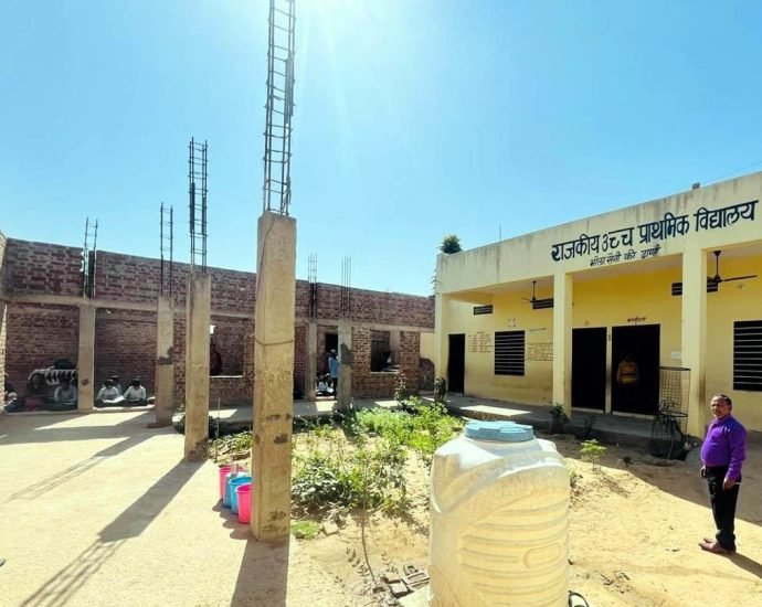 KOTPUTLI-BEHROR: अधूरा भवन, अधूरी उम्मीदें: छात्र हितों की अनदेखी KOTPUTLI-BEHROR: अधूरा भवन, अधूरी उम्मीदें: छात्र हितों की अनदेखी