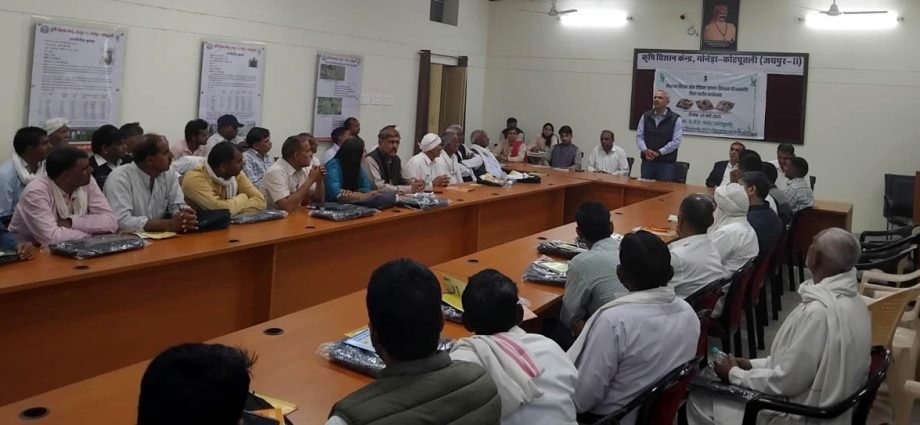 KOTPUTLI-BEHROR: किसानों को मिली उन्नत तकनीकों की जानकारी KOTPUTLI-BEHROR: किसानों को मिली उन्नत तकनीकों की जानकारी