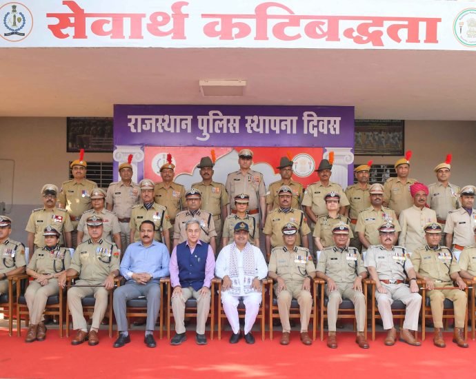 JAIPUR: राजस्थान पुलिस स्थापना दिवस समारोह JAIPUR: राजस्थान पुलिस स्थापना दिवस समारोह