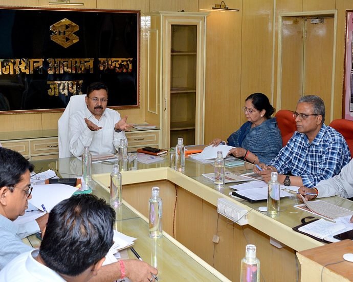 JAIPUR: आवासन मंडल परियोजना समिति की 173वीं बैठक JAIPUR: आवासन मंडल परियोजना समिति की 173वीं बैठक