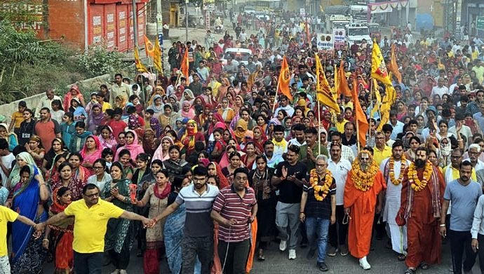 KOTPUTLI-BEHROR: राम-नाम की गूंज और श्याम भक्ति से महका कोटपूतली KOTPUTLI-BEHROR: राम-नाम की गूंज और श्याम भक्ति से महका कोटपूतली