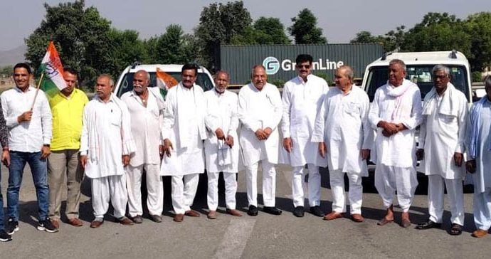 KOTPUTLI-BEHROR: संविधान बचाओ रैली में दिखा कार्यकर्ताओं में उत्साह KOTPUTLI-BEHROR: संविधान बचाओ रैली में दिखा कार्यकर्ताओं में उत्साह