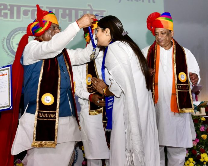 JAIPUR: राजस्थान पशु चिकित्सा एवं पशु विज्ञान विश्वविद्यालय का 8वाँ दीक्षांत समारोह आयोजित
