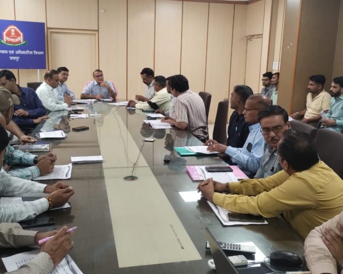 JAIPUR: छात्रवृति में देरी या तकनीकी समस्या के त्वरित समाधान के लिए संस्था प्रधान और विभागीय अधिकारी करें बेहतर समन्वय से काम -निदेशक एवं संयुक्त शासन सचिव