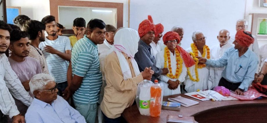 KOTPUTLI-BEHROR: ब्लॉक अध्यक्ष व सचिव पद पर निर्विरोध निर्वाचन