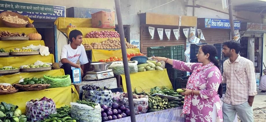 KOTPUTLI-BEHROR: फलों-सब्जियों की दुकानों पर औचक निरीक्षण, लिए नमूने