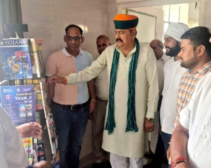 KOTPUTLI-BEHROR: महाविद्यालय में महिला अभ्यर्थियों के लिए नि:शुल्क लाइब्रेरी शुरु KOTPUTLI-BEHROR: महाविद्यालय में महिला अभ्यर्थियों के लिए नि:शुल्क लाइब्रेरी शुरु