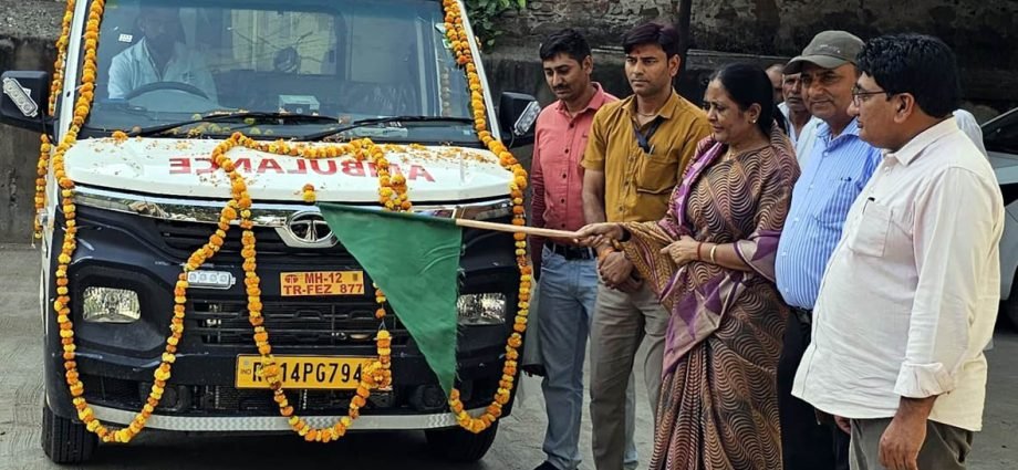 KOTPUTLI-BEHROR: जिले को मिली एएलएस एंबुलेंस, मरीजों को मिलेगी राहत KOTPUTLI-BEHROR: जिले को मिली एएलएस एंबुलेंस, मरीजों को मिलेगी राहत