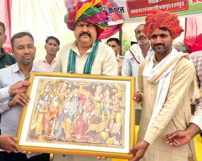 KOTPUTLI-BEHROR: विकास का क्रम निरन्तर रहेगा जारी: पटेल
