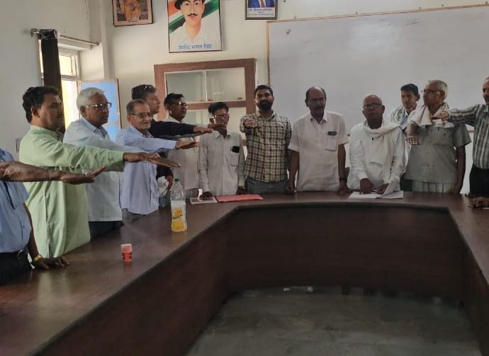 KOTPUTLI-BEHROR: अंबेडकर विचार मंच की नई टीम का गठन