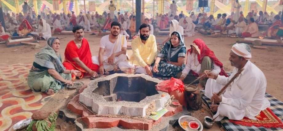 KOTPUTLI-BEHROR: फूटा जोहड़ा धाम में अब तक 15 लाख से अधिक आहुतियां