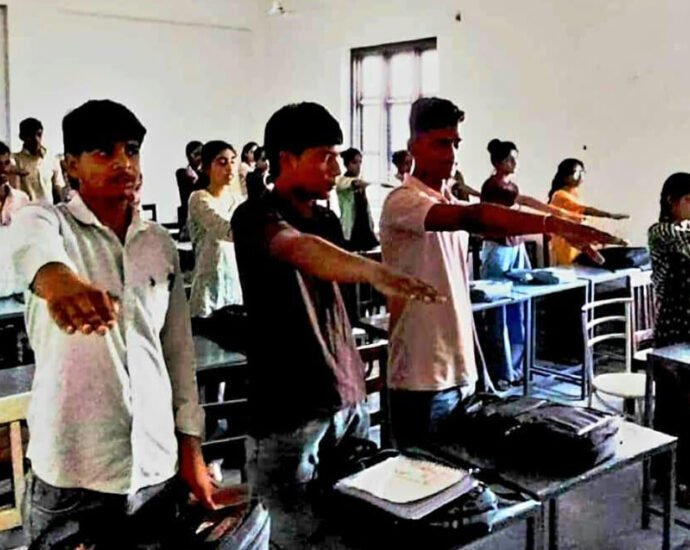 राजपूताना में विद्यार्थियों ने ली स्वैच्छिक रक्तदान की शपथ