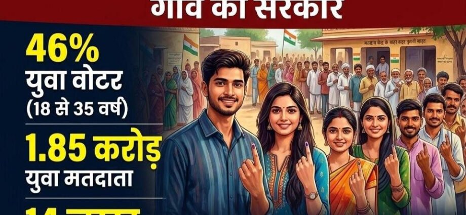 राजस्थान पंचायत चुनाव: 1.85 करोड़ युवा तय करेंगे ‘गांव की सरकार’, चौपाल से लेकर सरपंची तक चलेगा युवा एजेंडा