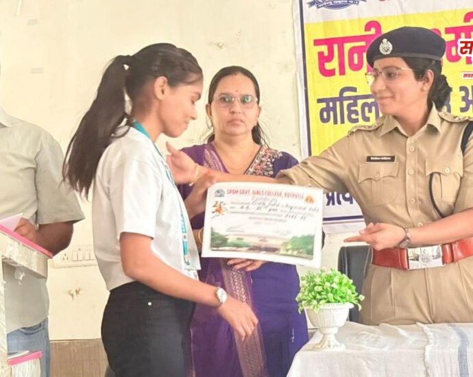 प्रशिक्षण शिविर का हुआ समापन, डीएसपी निर्मला ने दिए सुरक्षा टिप्स