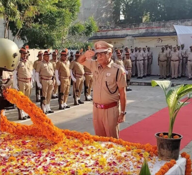 कोटपूतली-बहरोड़ पुलिस लाइन में मनाया गया ‘पुलिस शहीद दिवस’